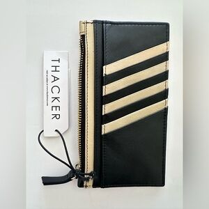 Thacker Black and Cream Wallet